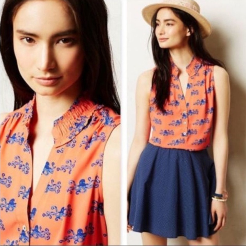 Maeve Octopus Blouse - Picture 3 of 6
